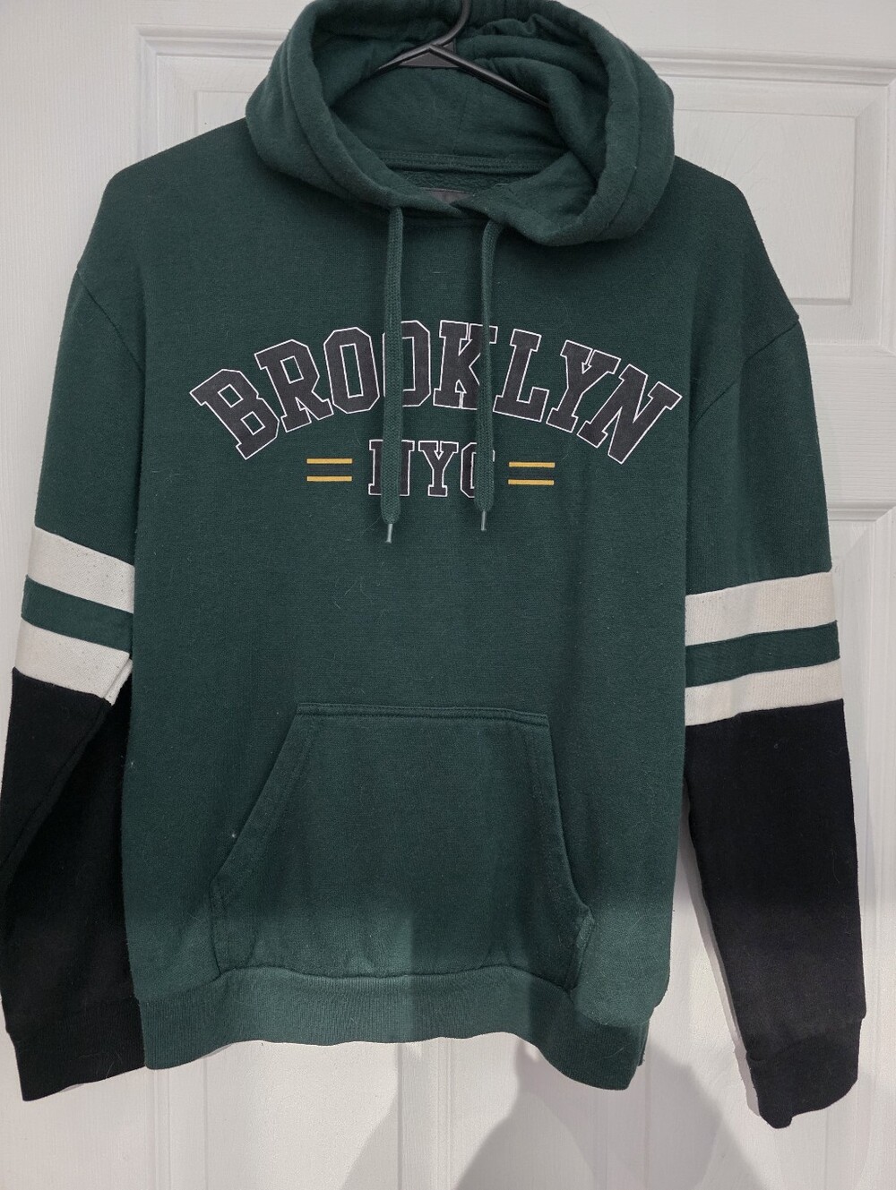 ​SWS Active | Dark Green Brooklyn NYC Graphic Hoodie - Small